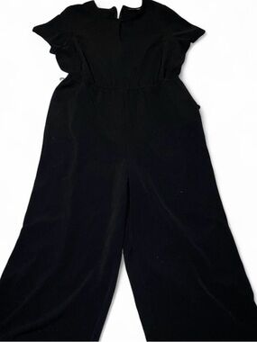 Lane Bryant Black Jumpsuit with Crew Neck